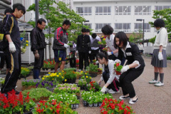 校内緑化活動写真01